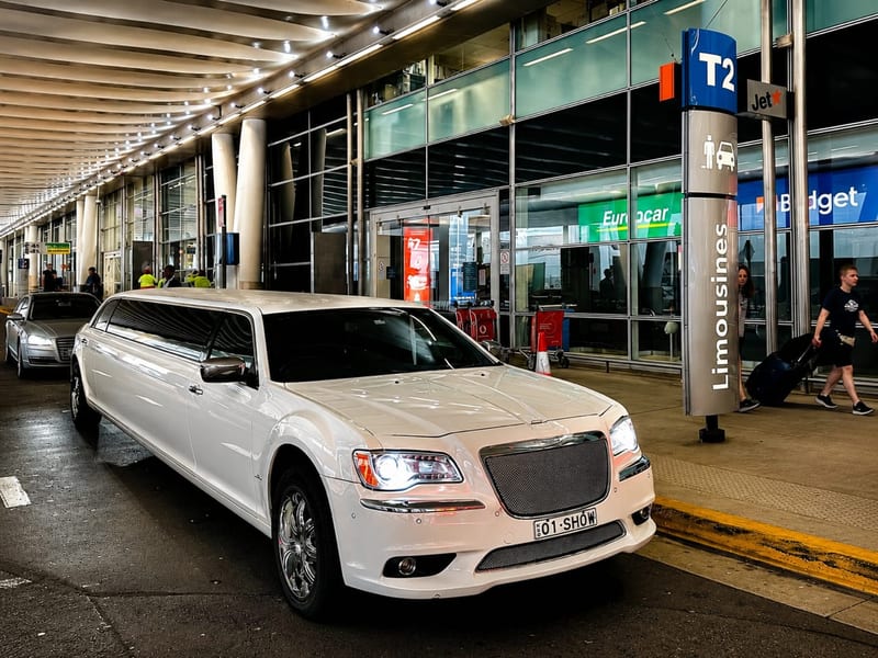 Chauffeur-driven airport transfer in Sydney with Show Limousines