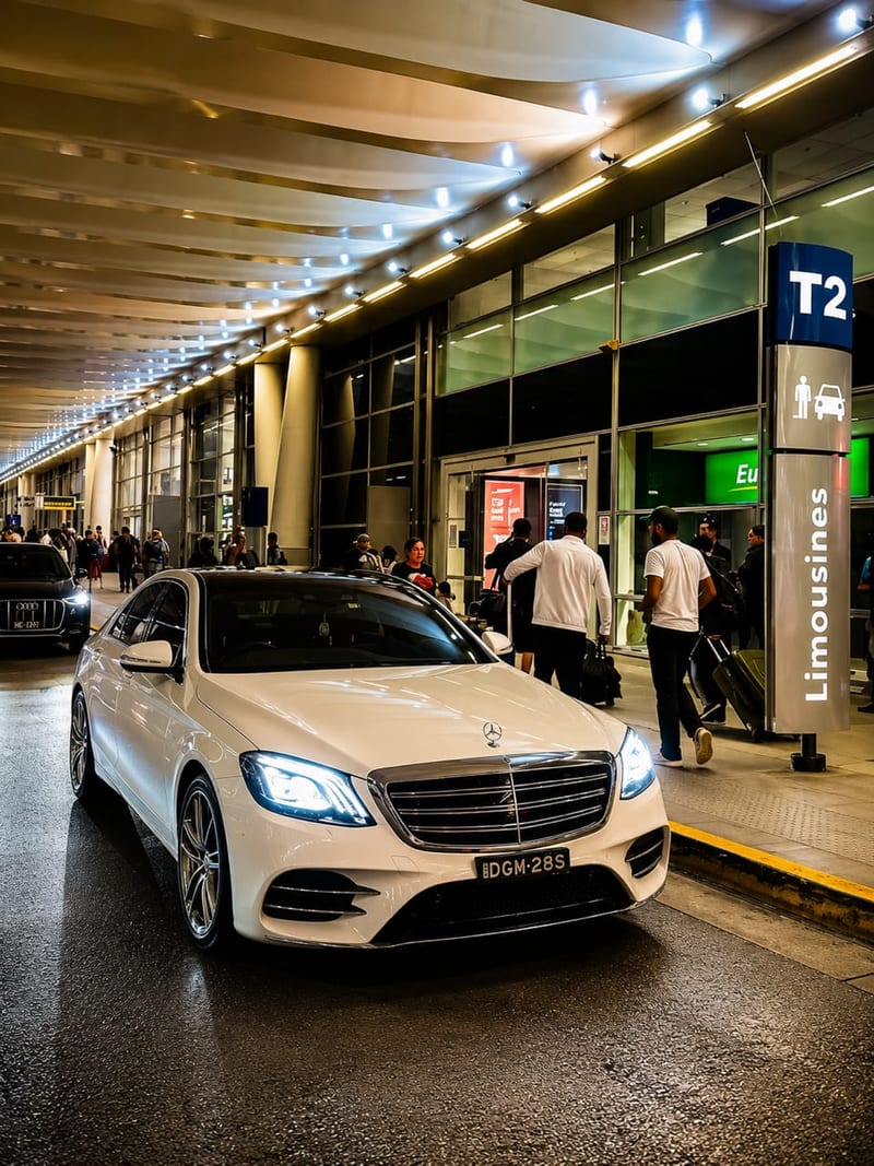 Show Limousines airport pick-up service in Sydney