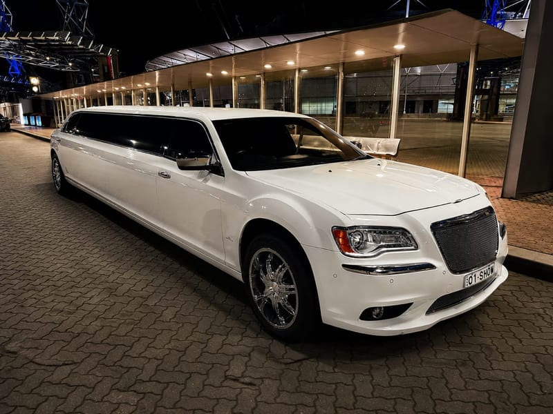 Hens party celebration limousine with Show Limousines Sydney