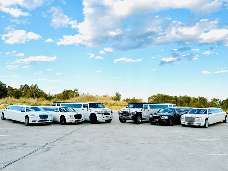 Party limousine celebration with Show Limousines Sydney