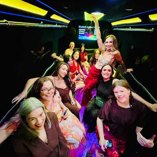 Mercedes sprinter van hens party image — Show Limousines